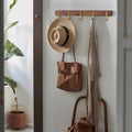 5‑Hook Wall Mounted Coat Rack