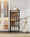 5‑Tier Slanted Slim Shoe Rack