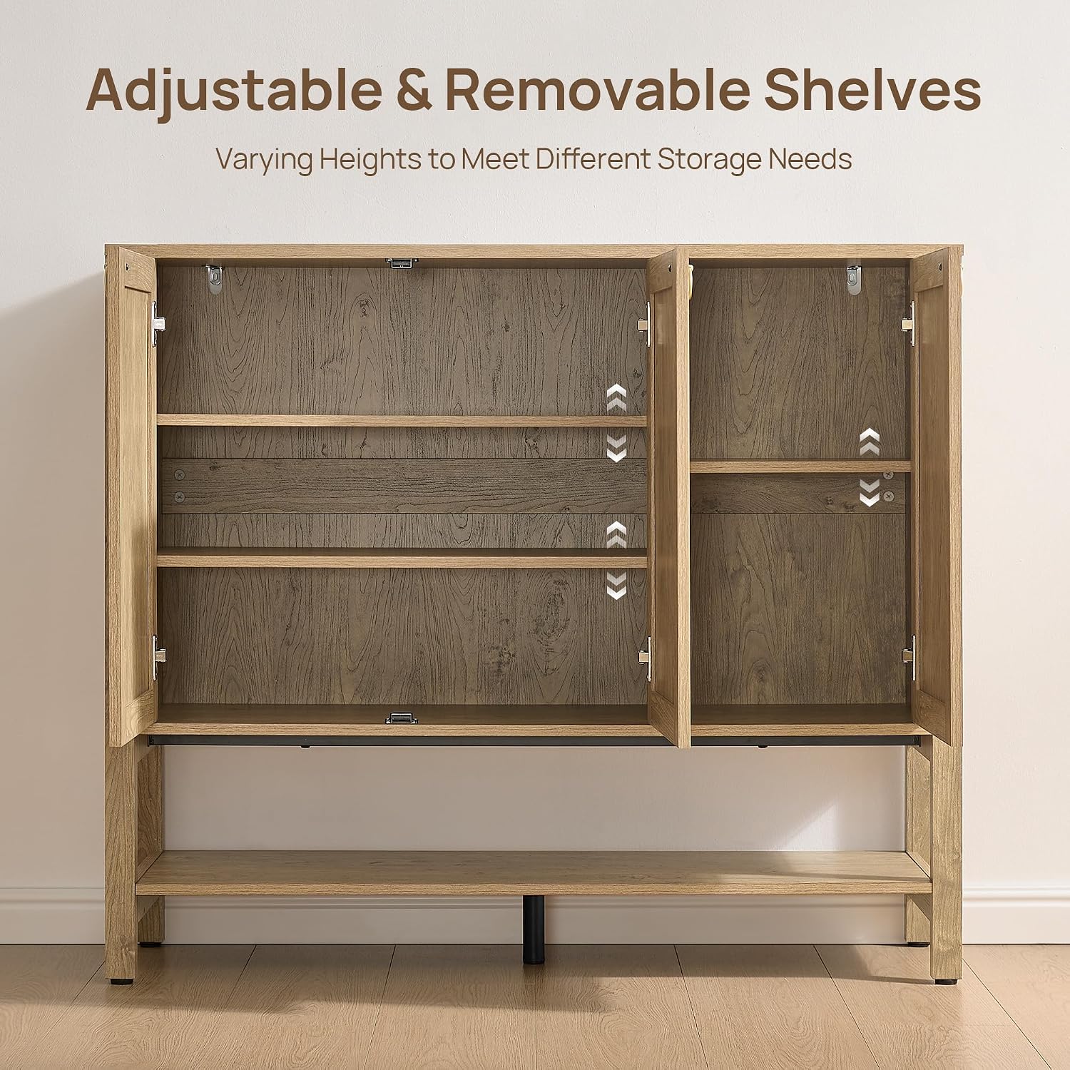 Boho Rattan Shoe Cabinet