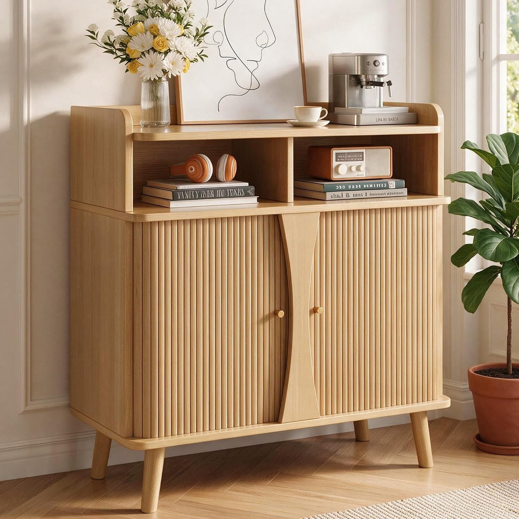 39.9" Fluted Sideboard Cabinet