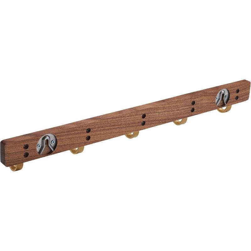5‑Hook Wall Mounted Coat Rack